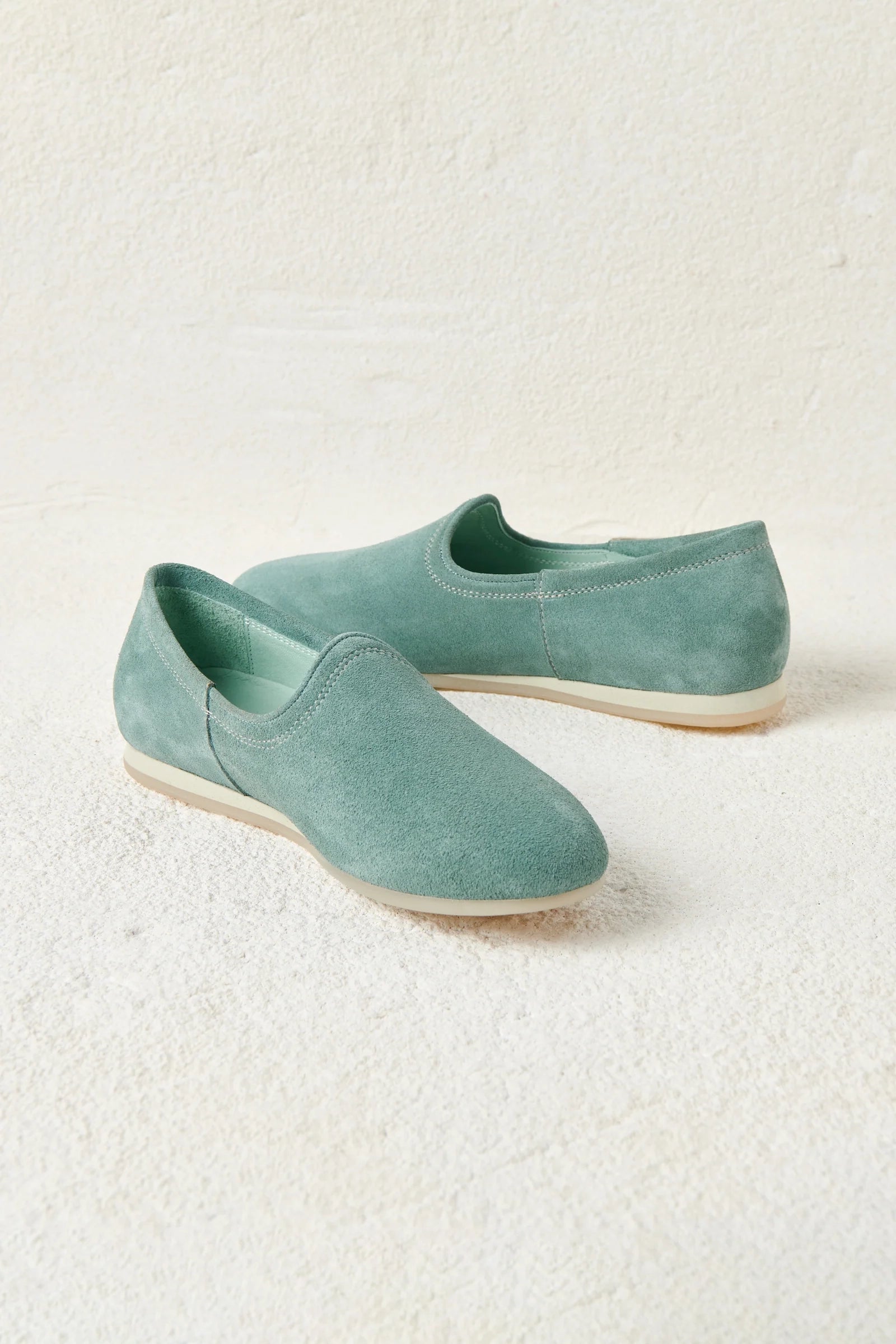 Figg Suede Leather Shoe in Honeymoon