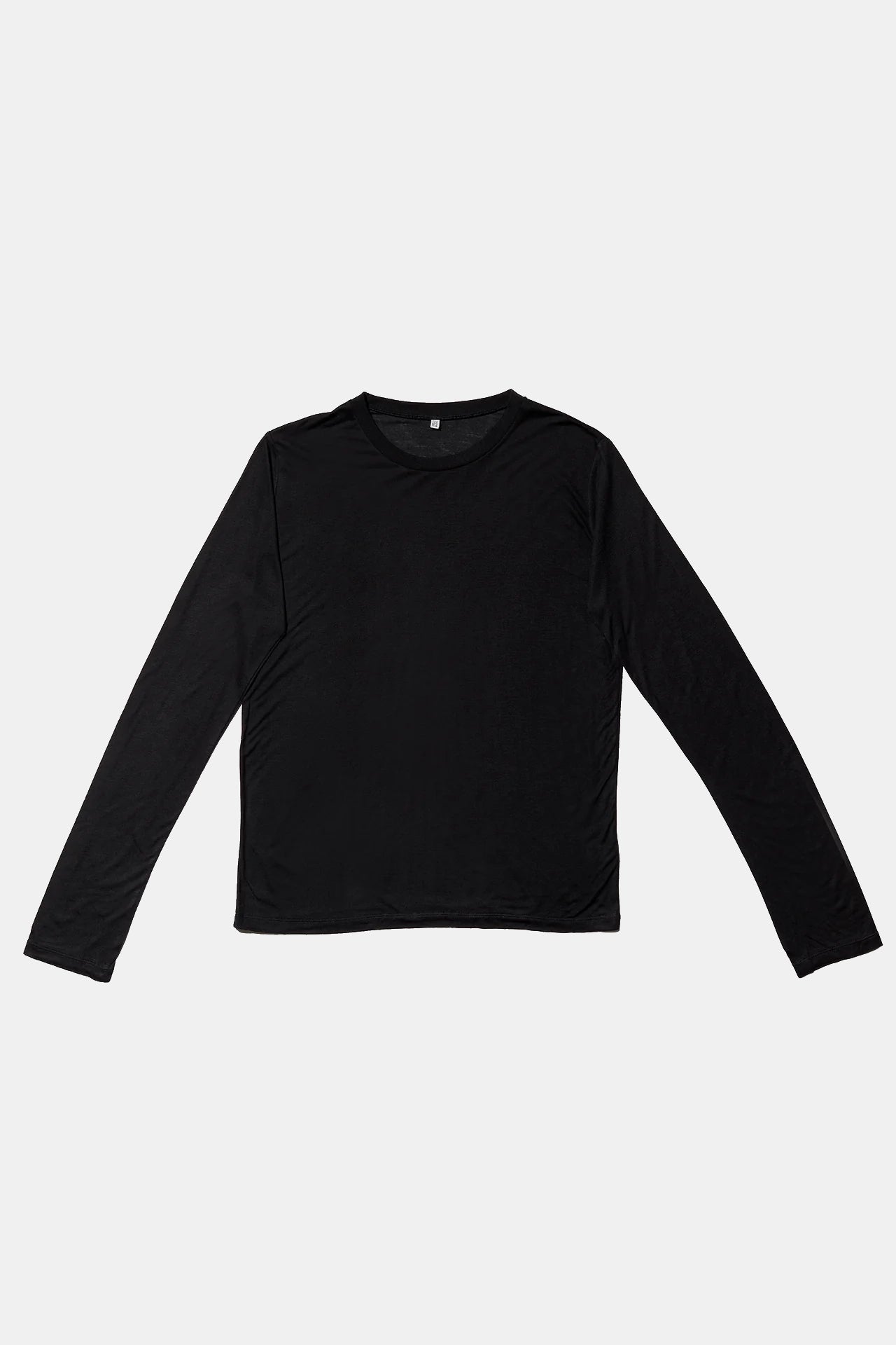 Baserange Longsleeve Tee In Black