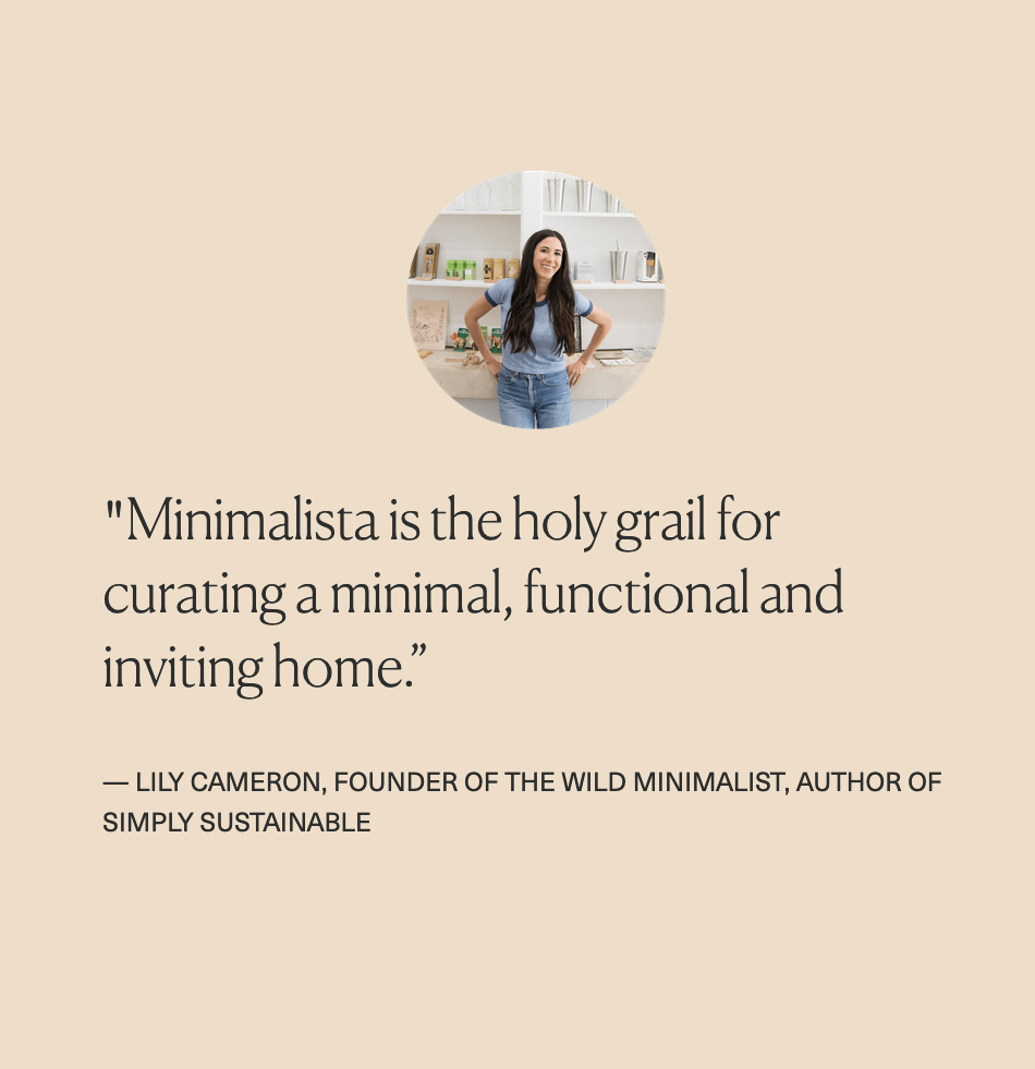 Minimalista by Shira Gill