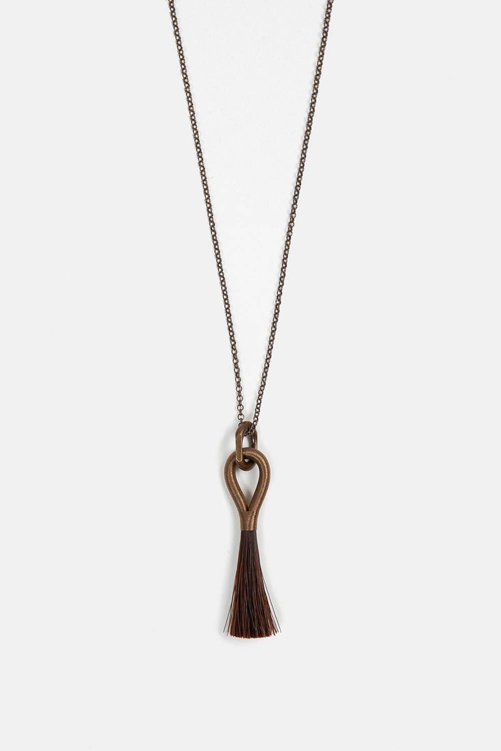 Boet Horse Tassel In Bronze/Dark Chesnut