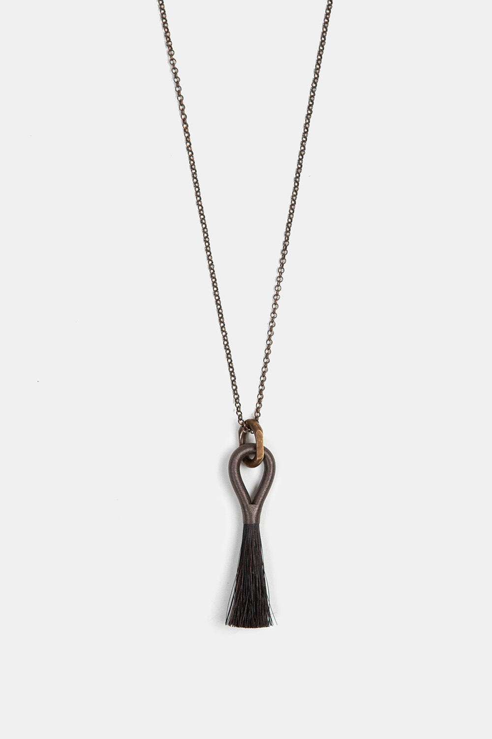 Boet Horse Tassel In Charcoal/Black