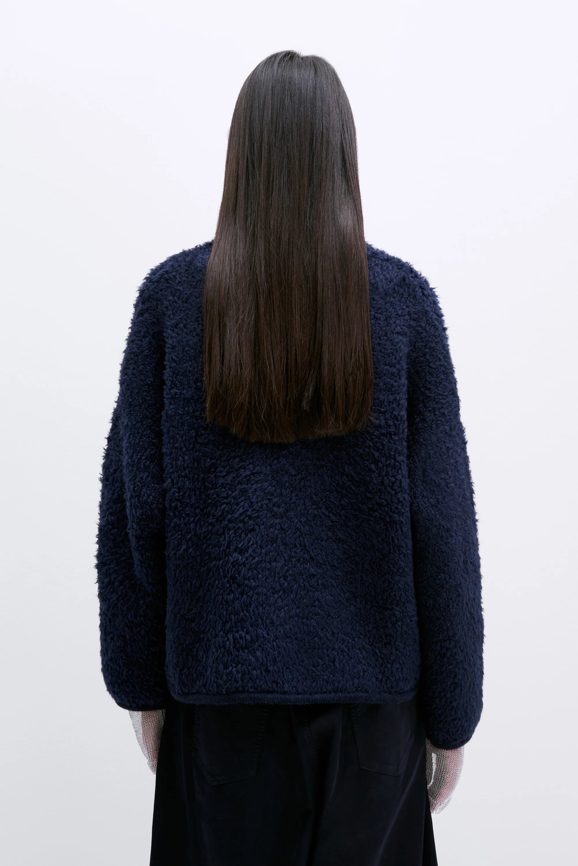 Cordera Teddy Jacket In Navy