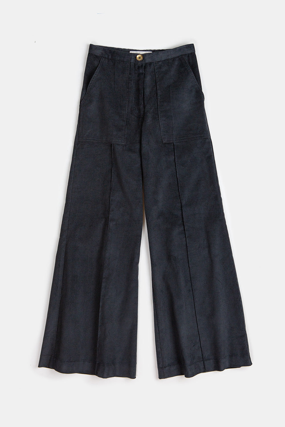 Darby Cotton Corduroy Pants In Slate