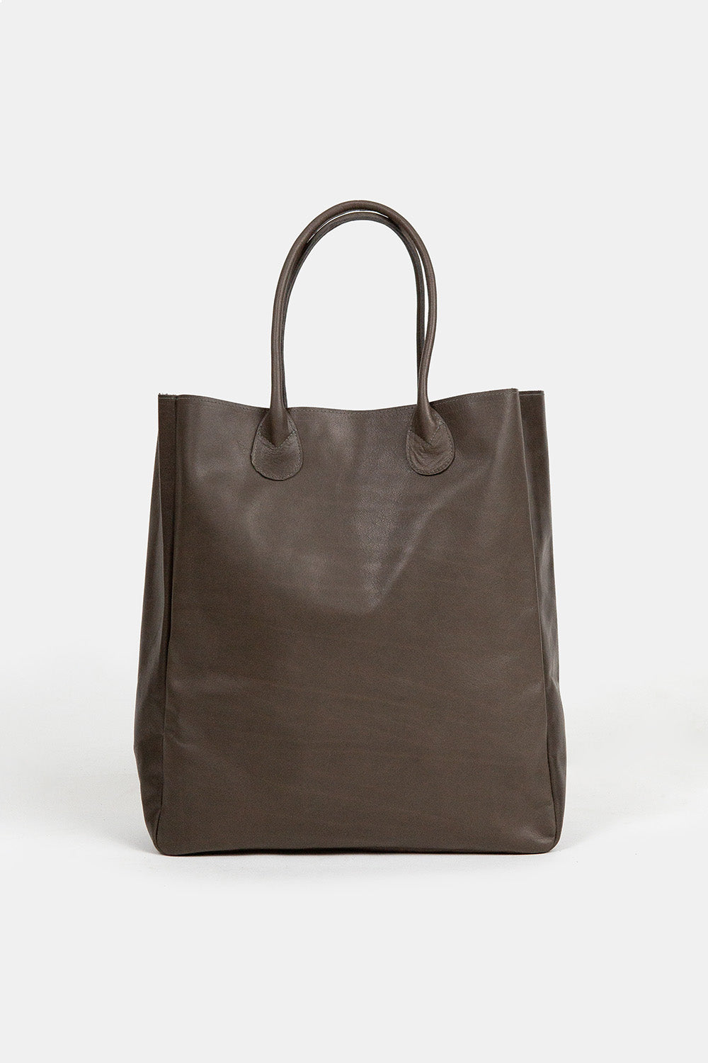 Eve Leather Tote In Shale