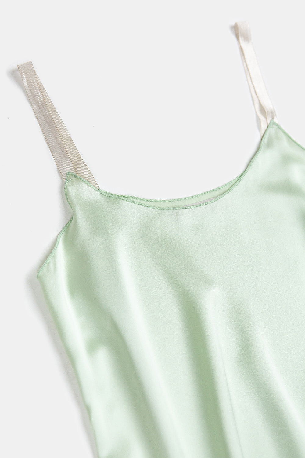 Freya Silk Charmeuse Dress in Jade