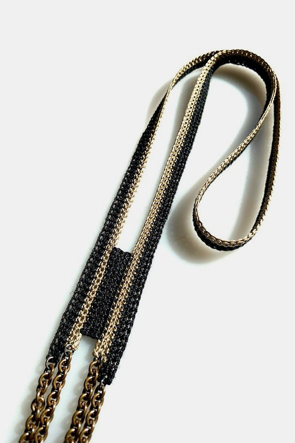 Boet Gatsby Necklace In Black/Bronze