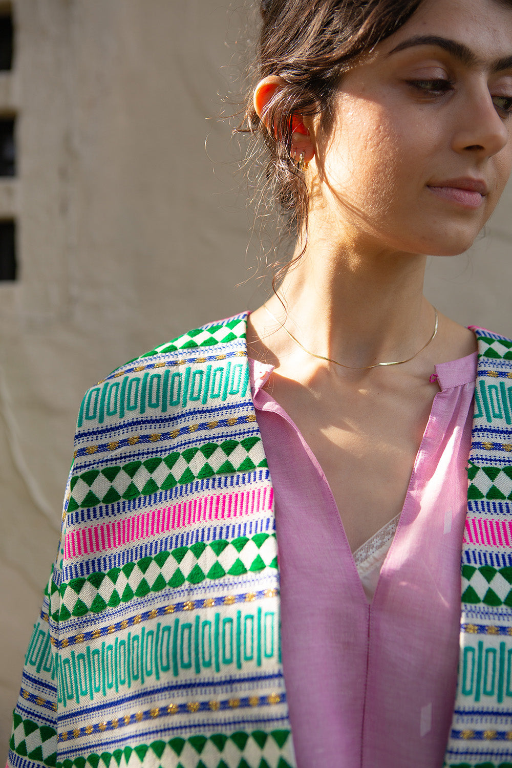 Henri Jacket in Kahlo Tapestry