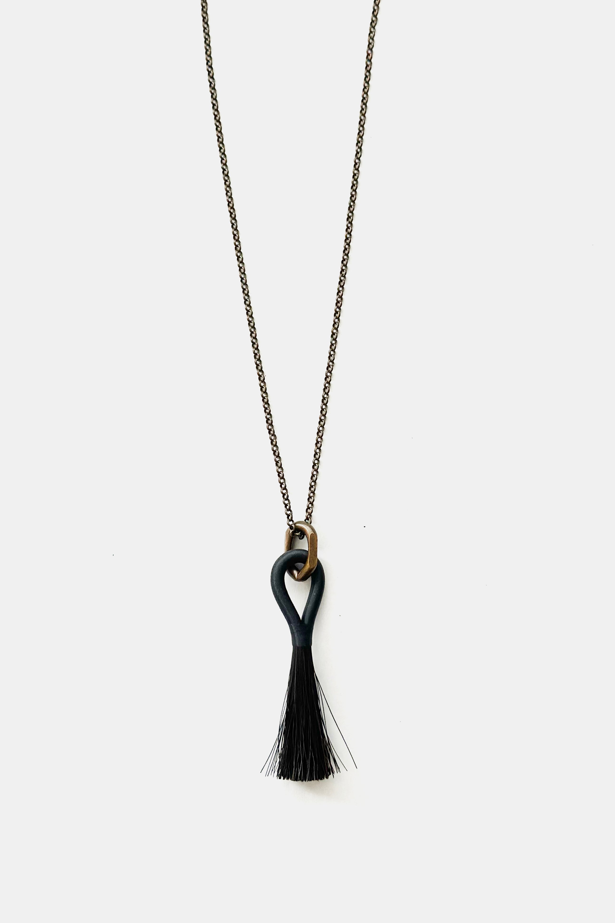 Boet Horse Tassel In Black/Black