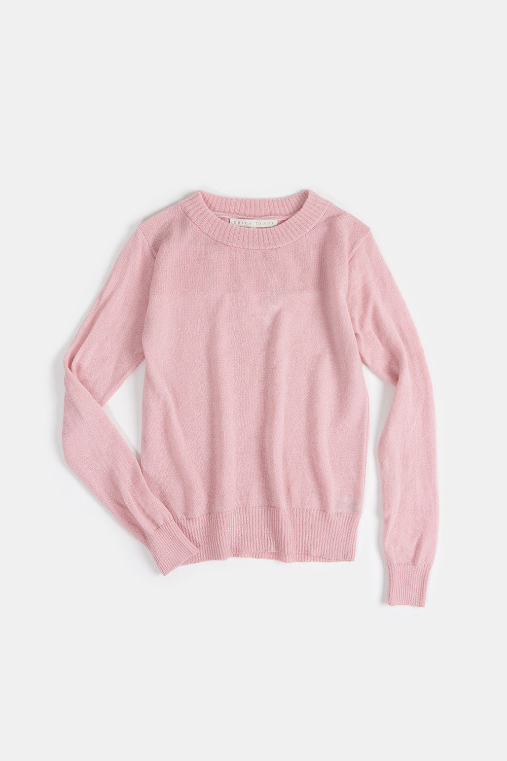 Isla Baby Alpaca Sweater In Rose Quartz