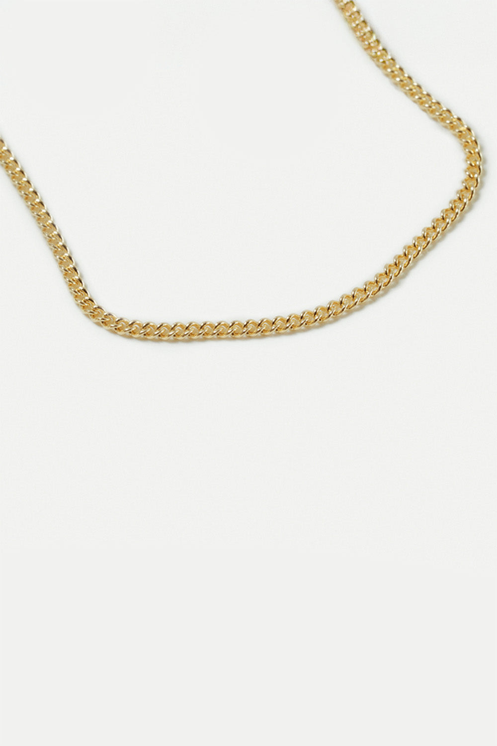 Kathleen Whitaker Italian Curb Chain Necklace