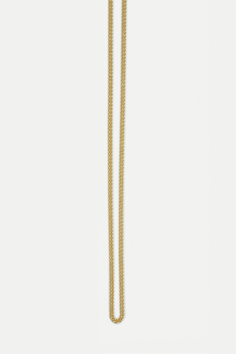 Kathleen Whitaker Italian Curb Chain Necklace