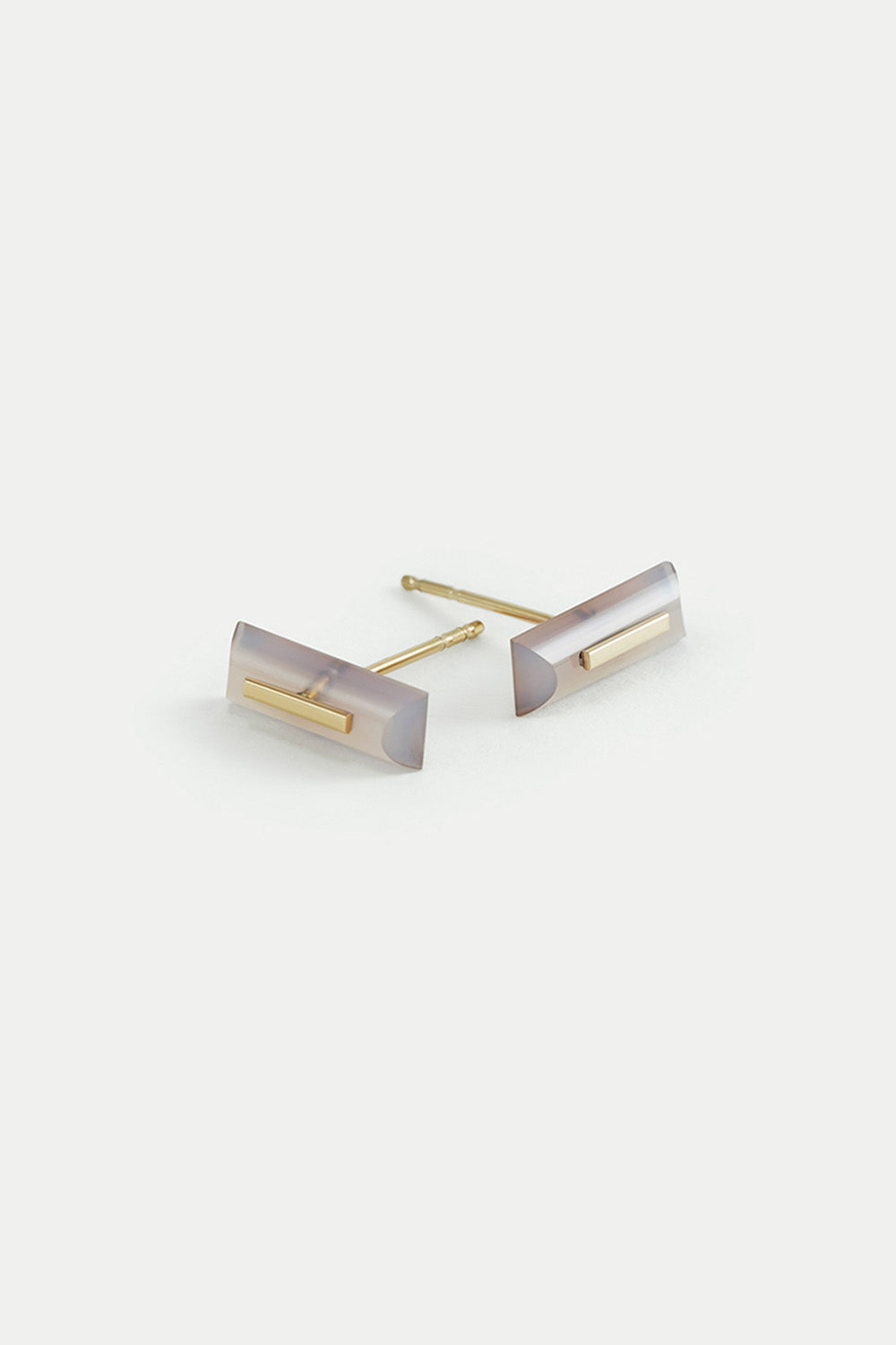 Kathleen Whitaker Violet Jade Staple Stud