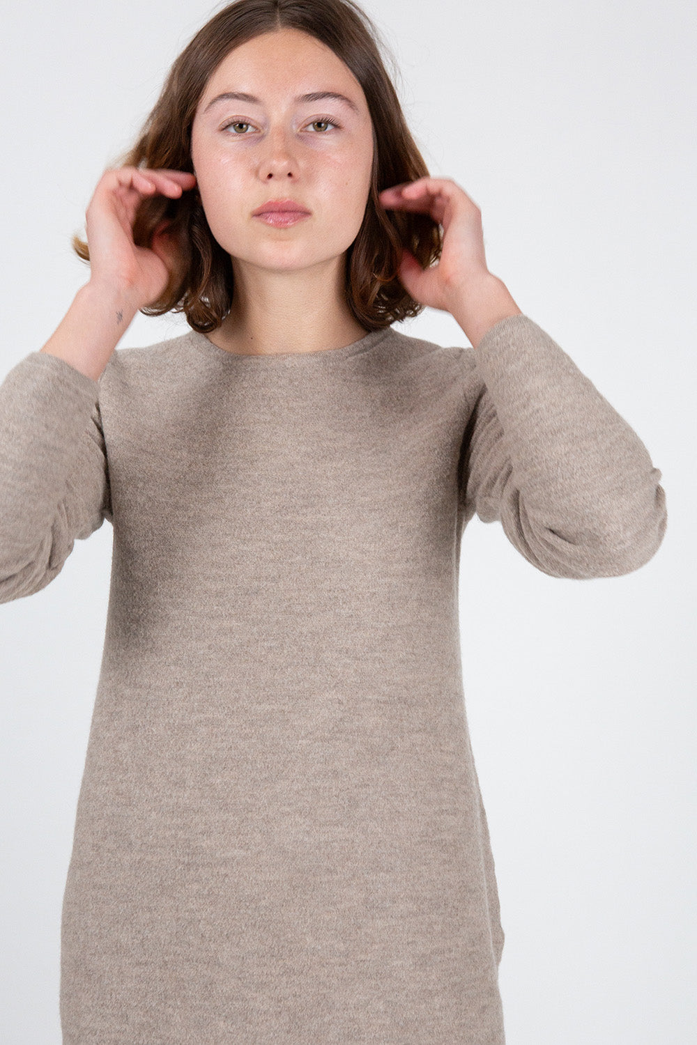 Lauren Manoogian Bell Crewneck In Dust