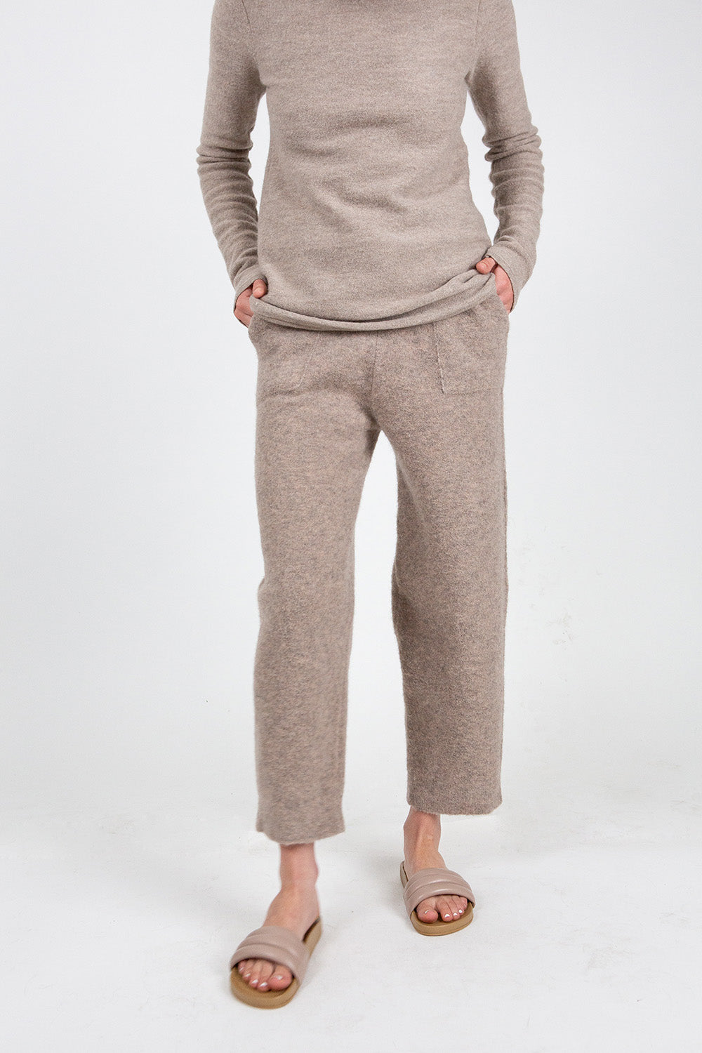 Lauren Manoogian Fleece Pants In Moth