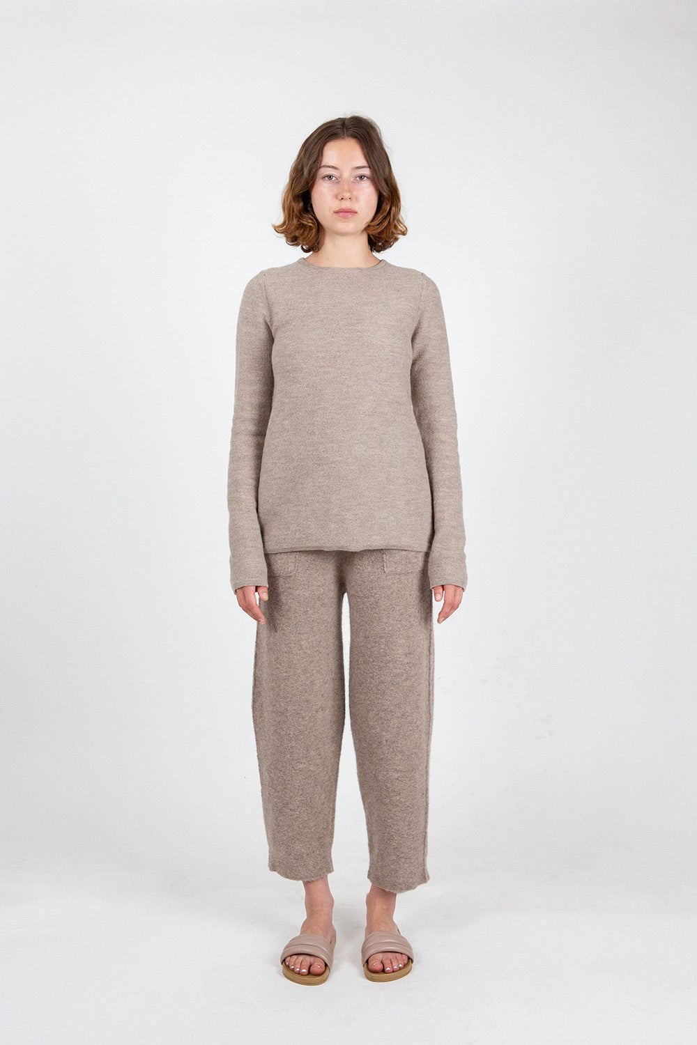 Lauren Manoogian Bell Crewneck In Dust