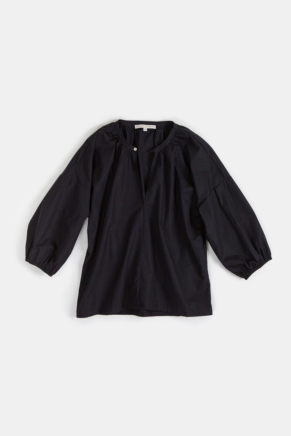 Patricia Cotton Blouse in Black