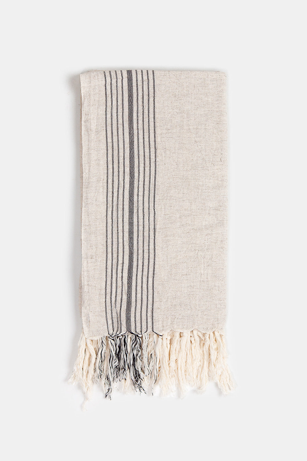 Cotton Turkish Bath Towel in Siyah