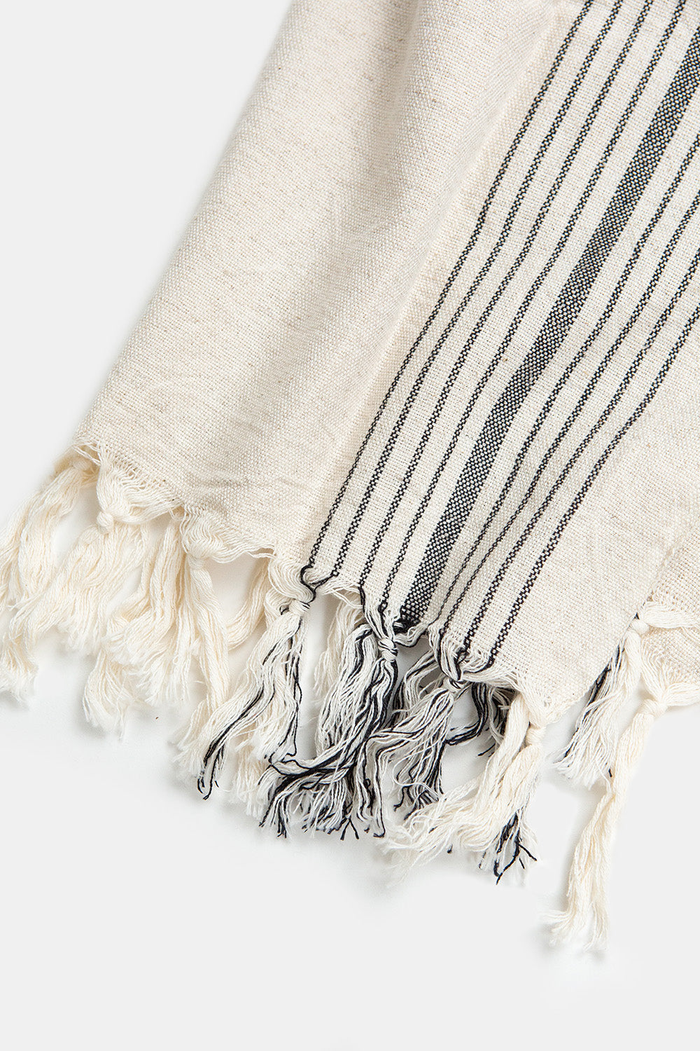 Cotton Turkish Bath Towel in Siyah