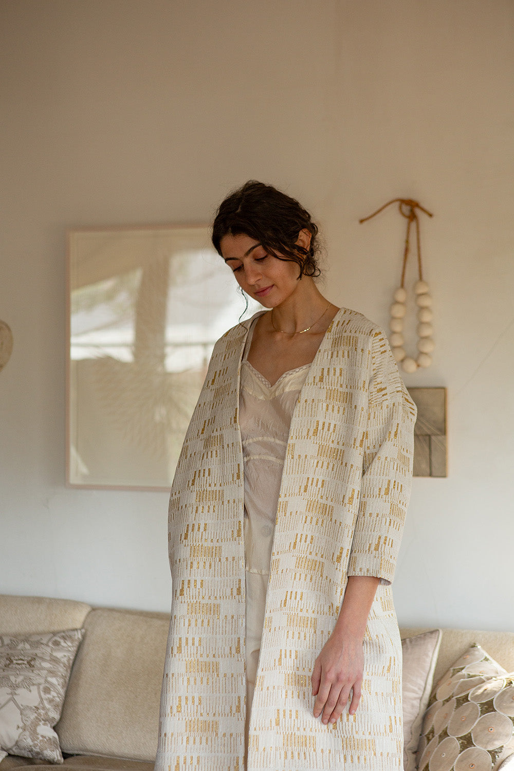 Uma Coat in Amaral Tapestry