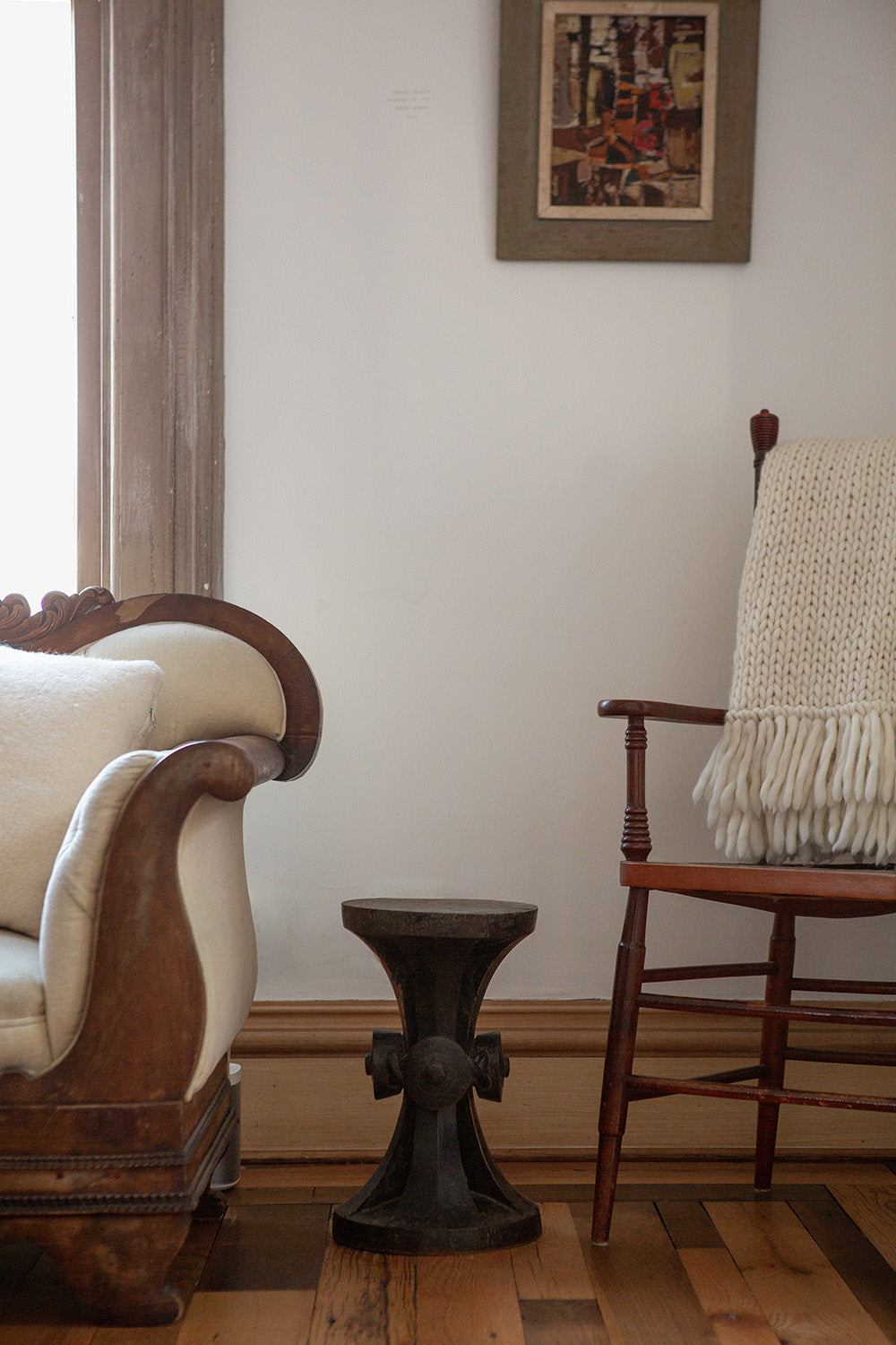 African Wooden Stool