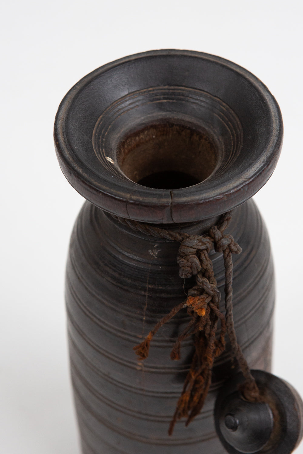 Vintage African Wood Vessel