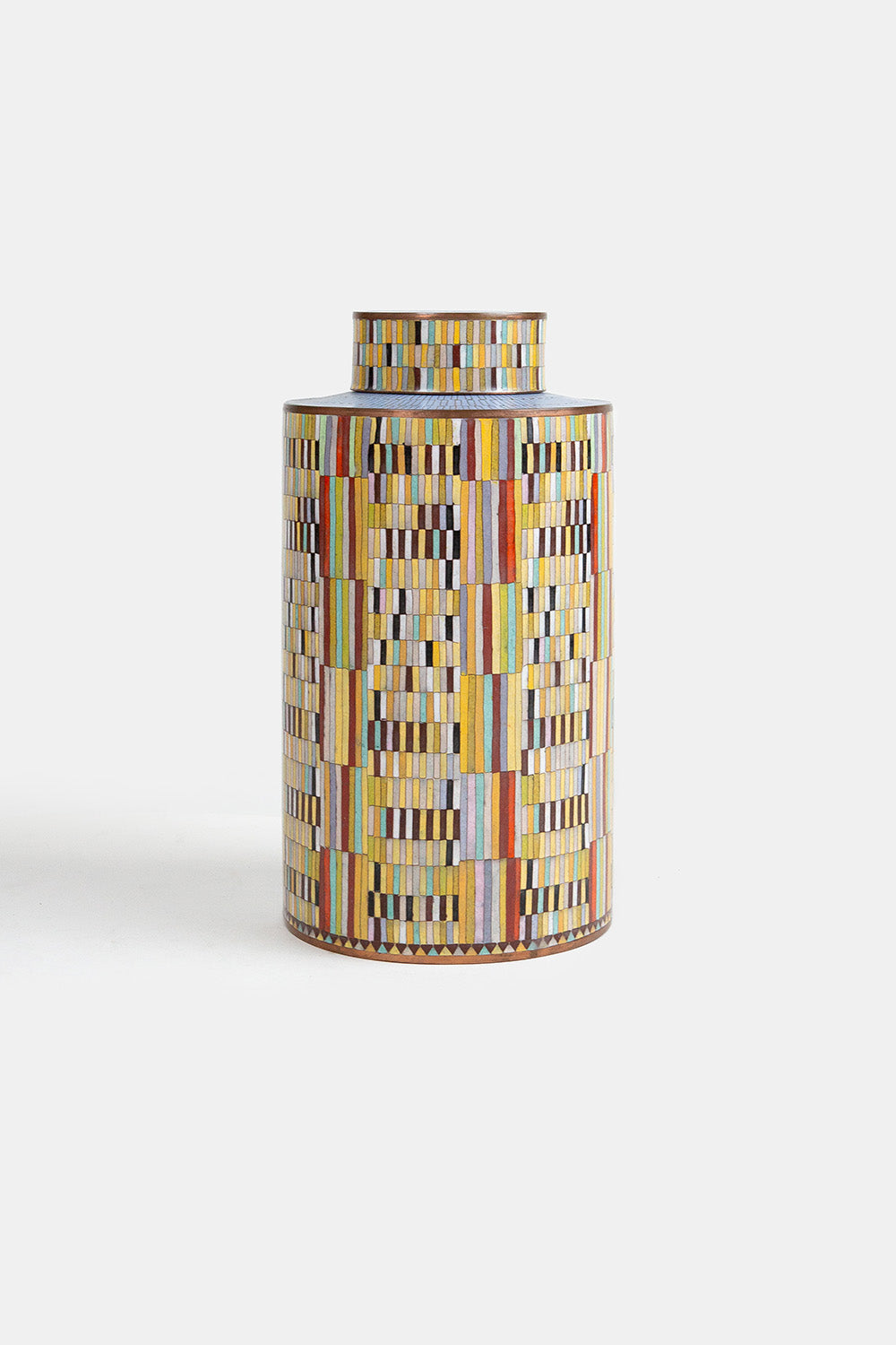 Fabienne Jouvin Paris Large Cloisonné Canister