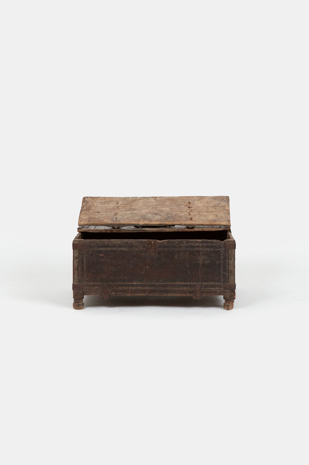 Indian Iron Bound Dowry Chest