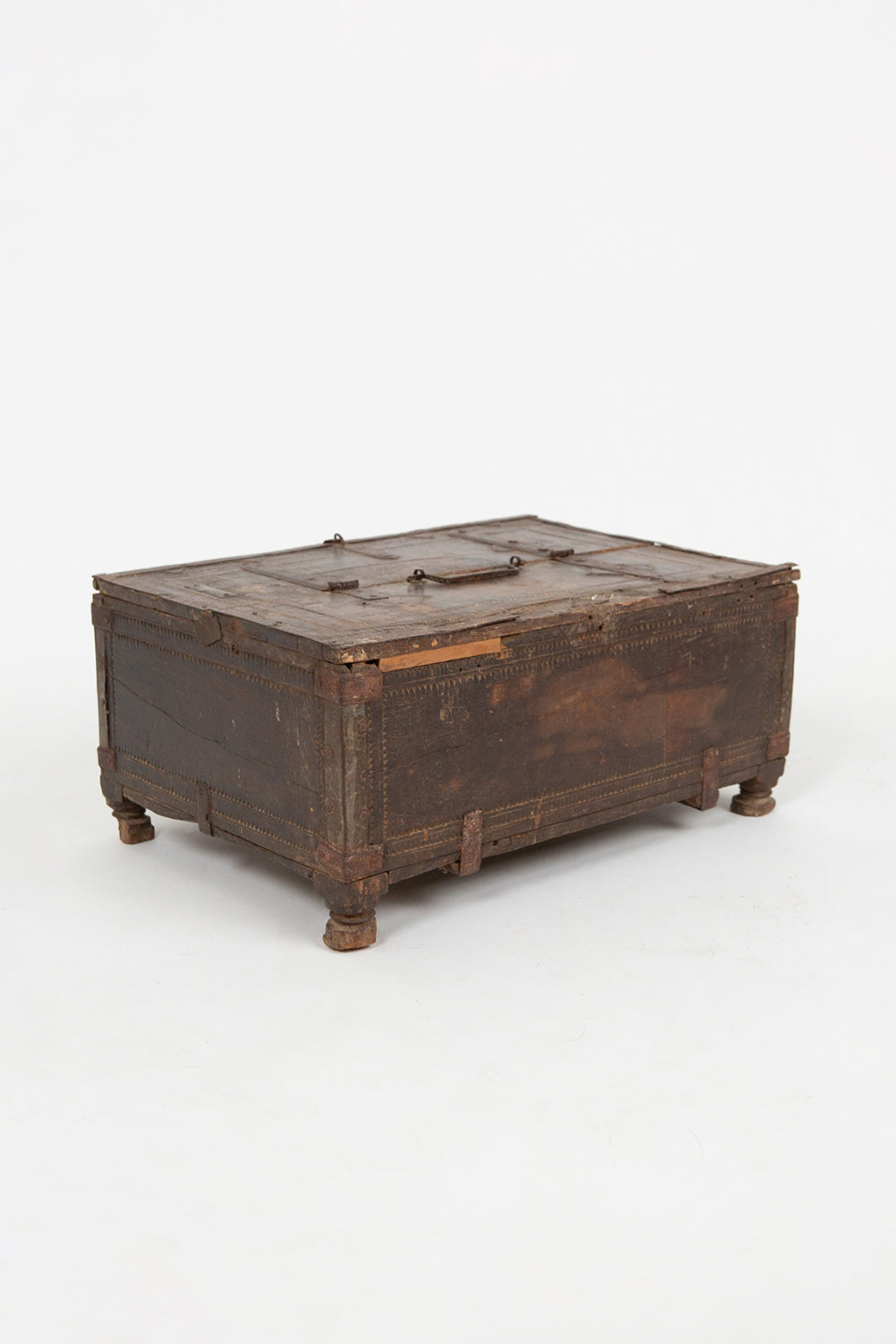 Indian Iron Bound Dowry Chest