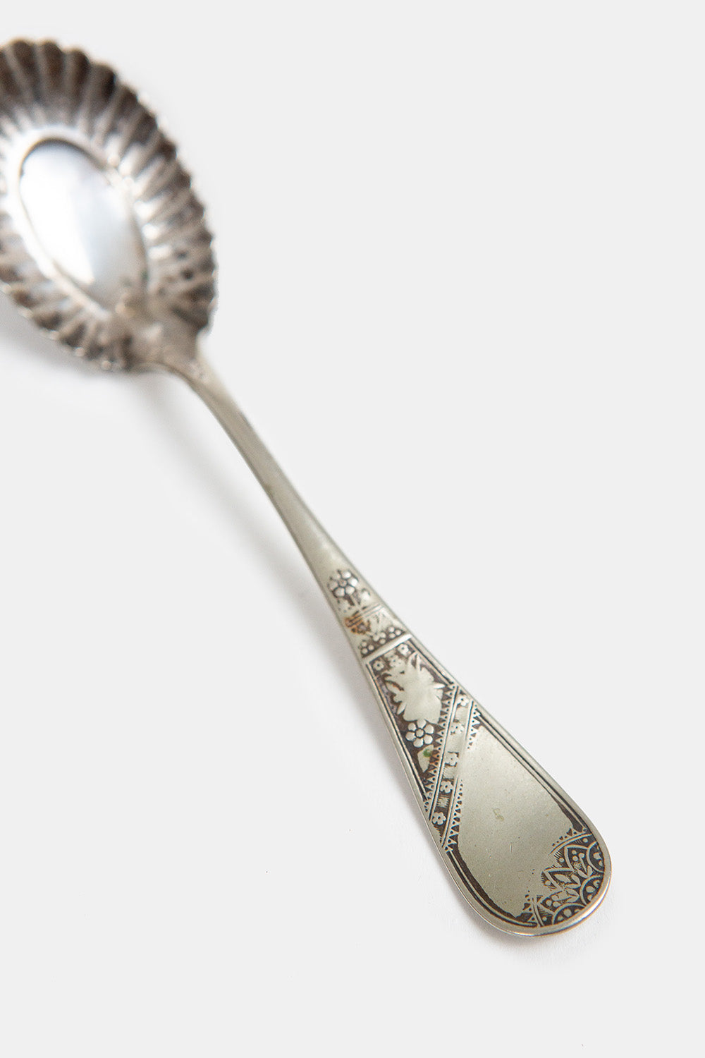 Fluted Edge Jam Spoon