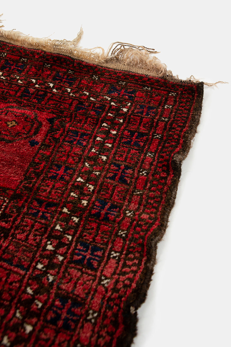 Antique Afghan Prayer Rug