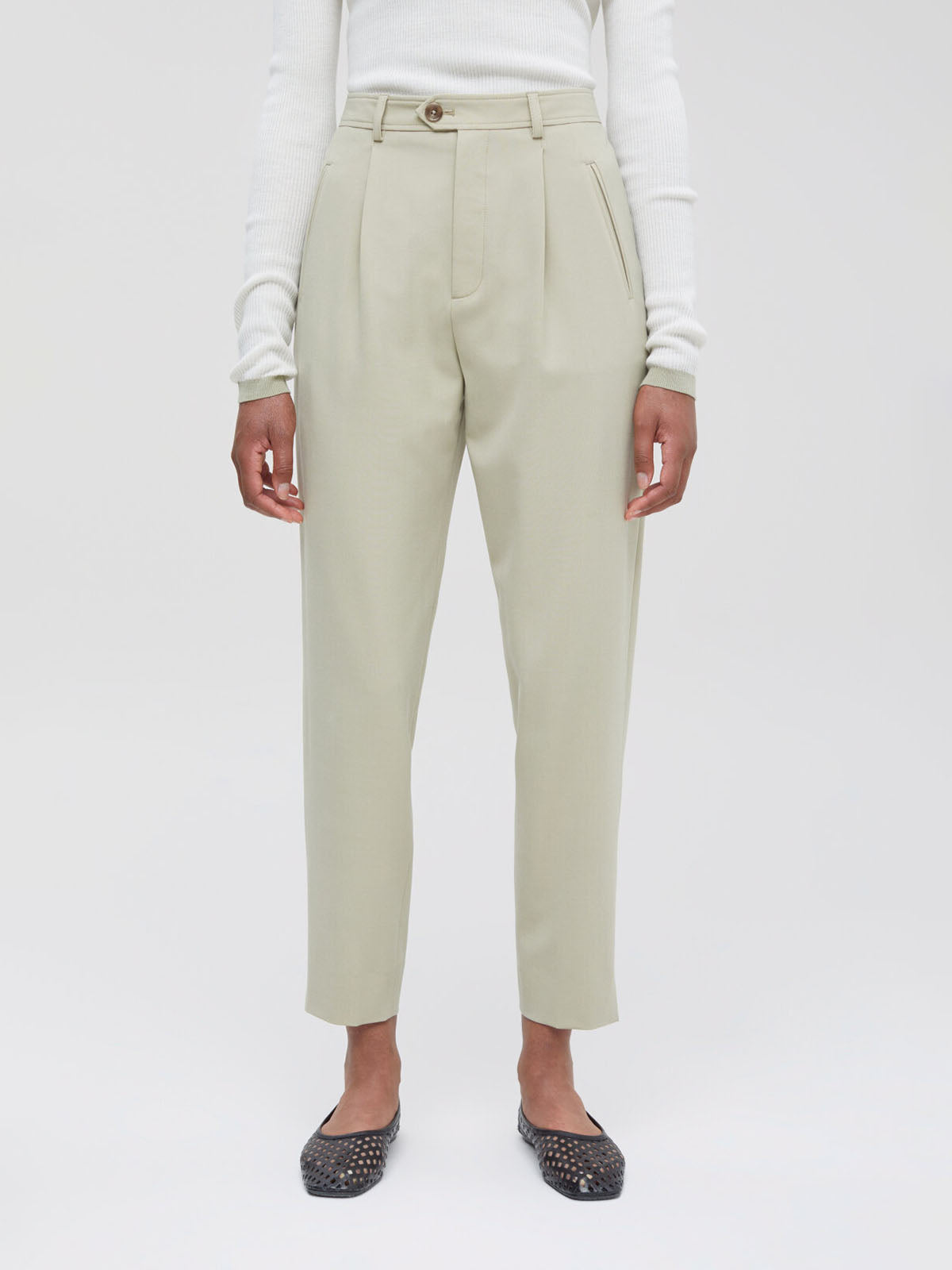 Arlo pleated pants shop