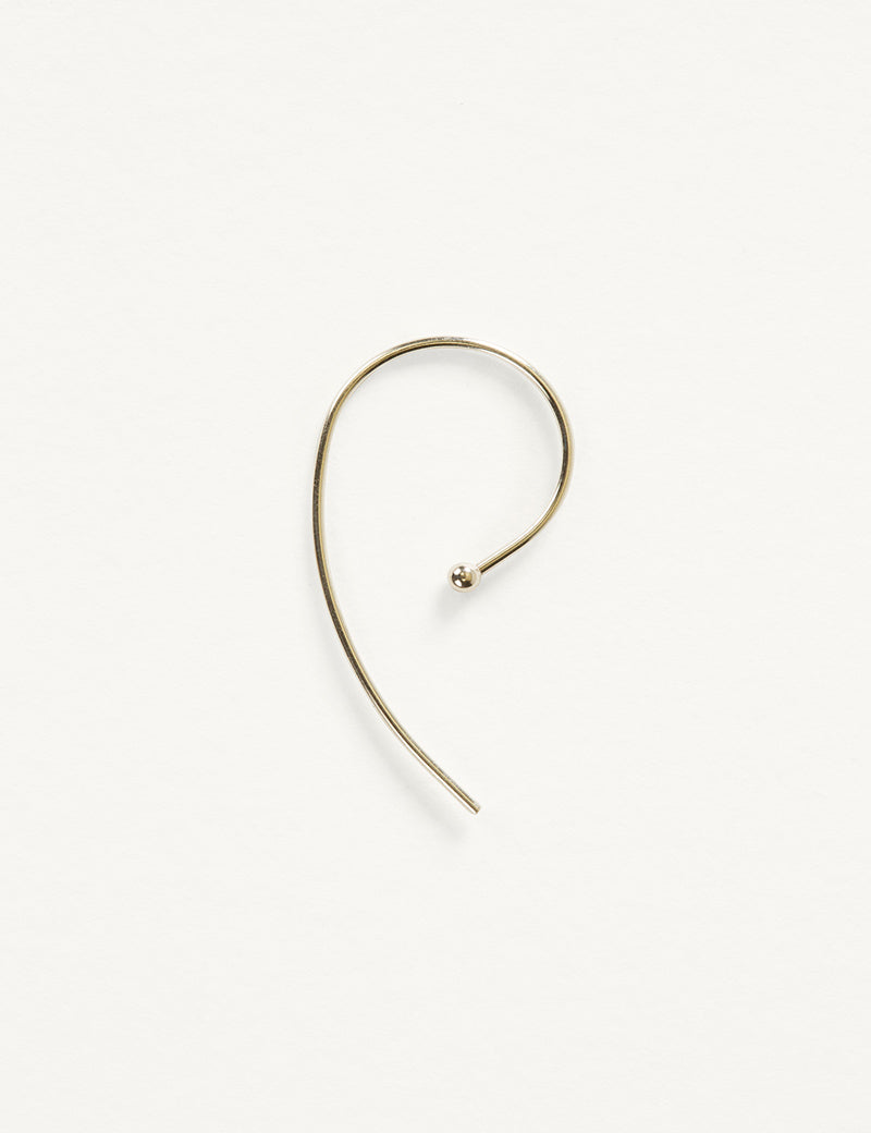 Kathleen Whitaker Gold Loop Earring