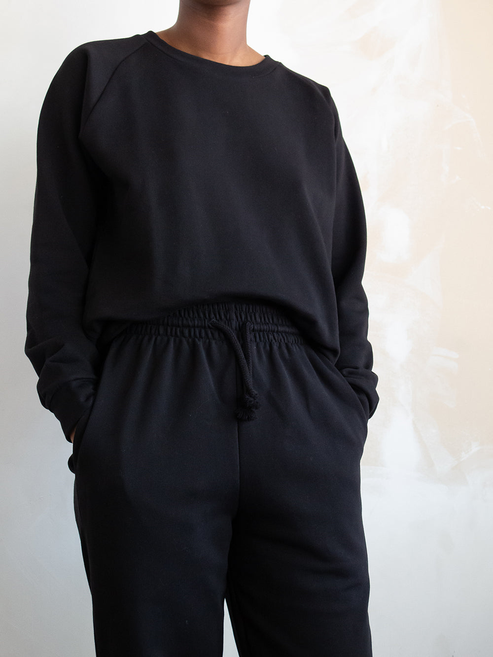 Baserange Sweat Pant in Black