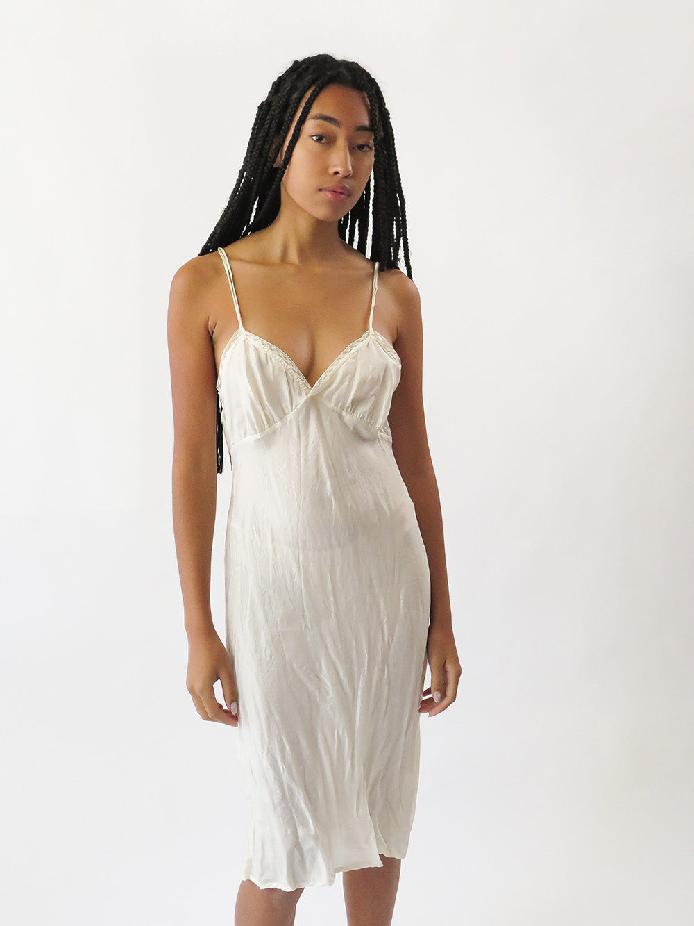 Shops NWT Anthropologie illia 100% Silk Slip Dress