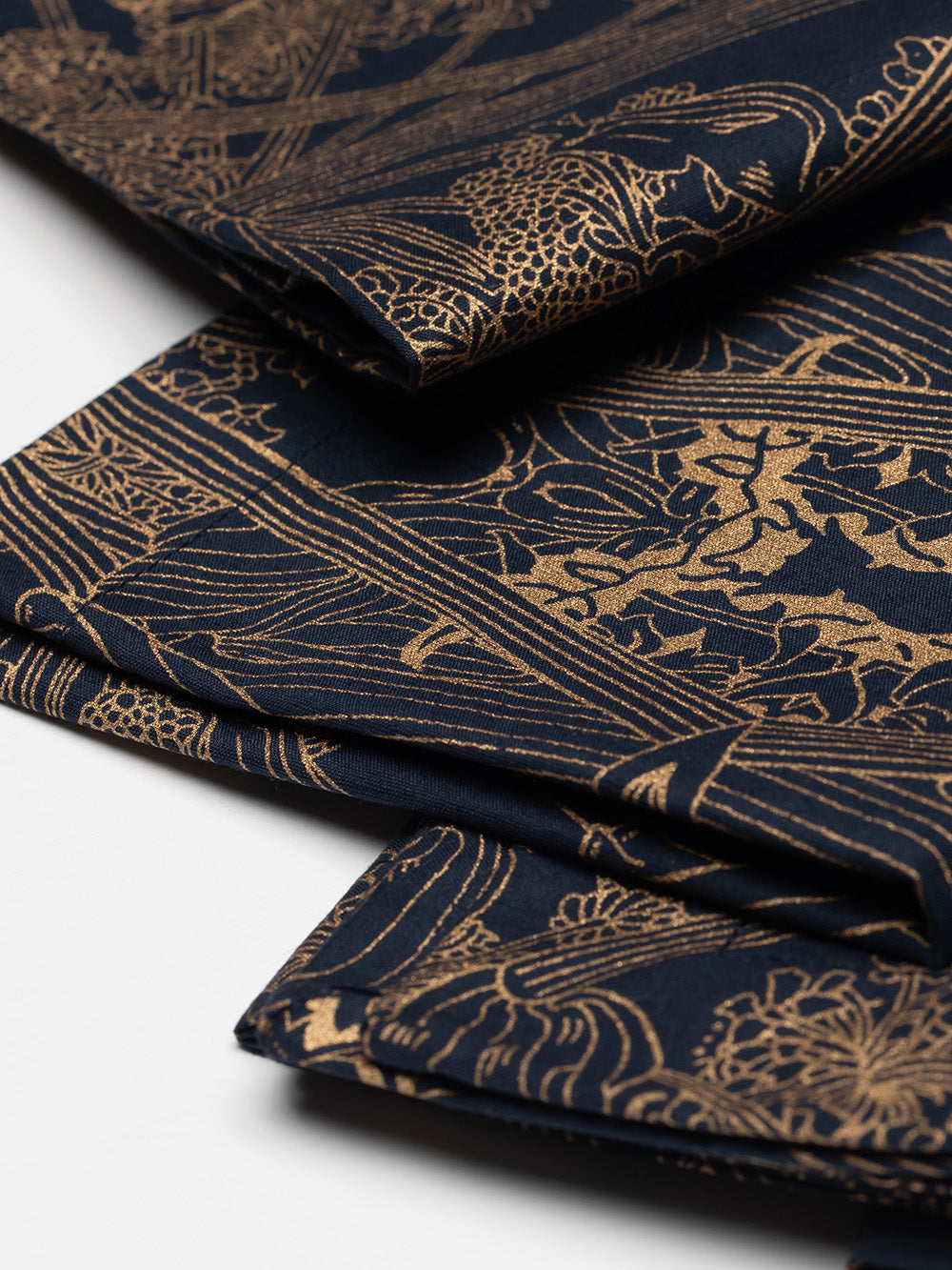 Botanicus Napkin Set in Navy/Gold