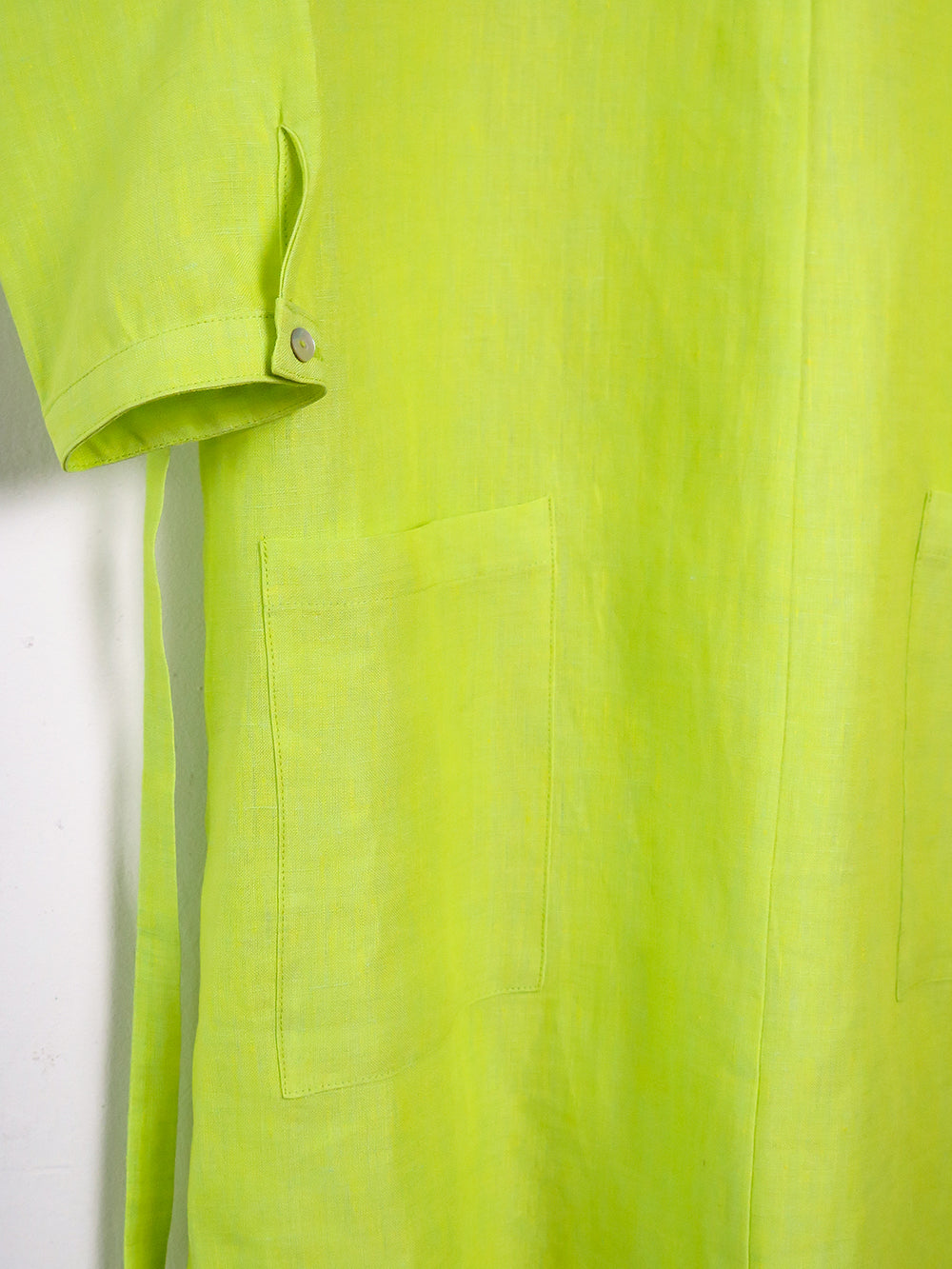 Piet Linen Dress in Fluo